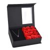 Cutie Gift Box bijuterii cu 12 Trandafiri sapun Red